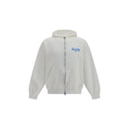 Weißes Baumwoll-Sweatshirt