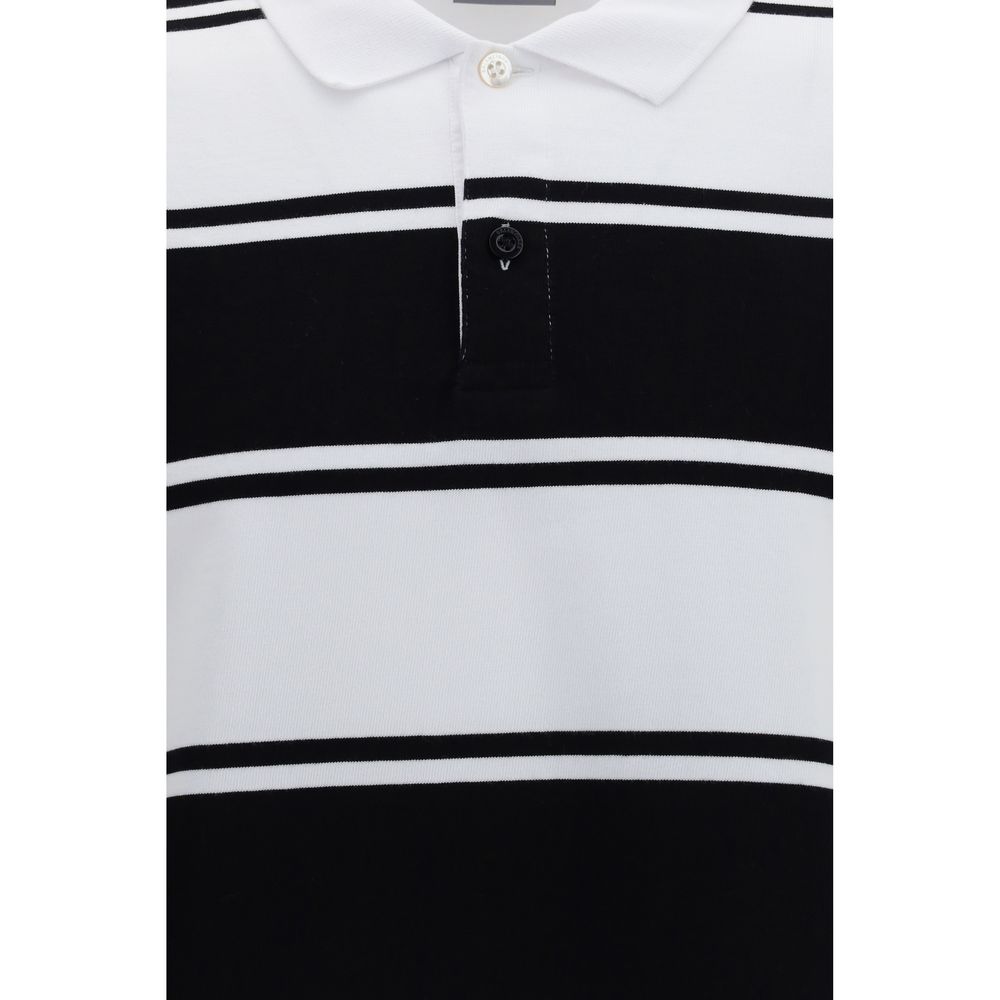 Weißes Poloshirt aus Baumwolle