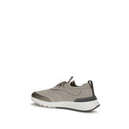Braune Sneaker aus Baumwolle im Athletic-Stil Brunello Cucinelli