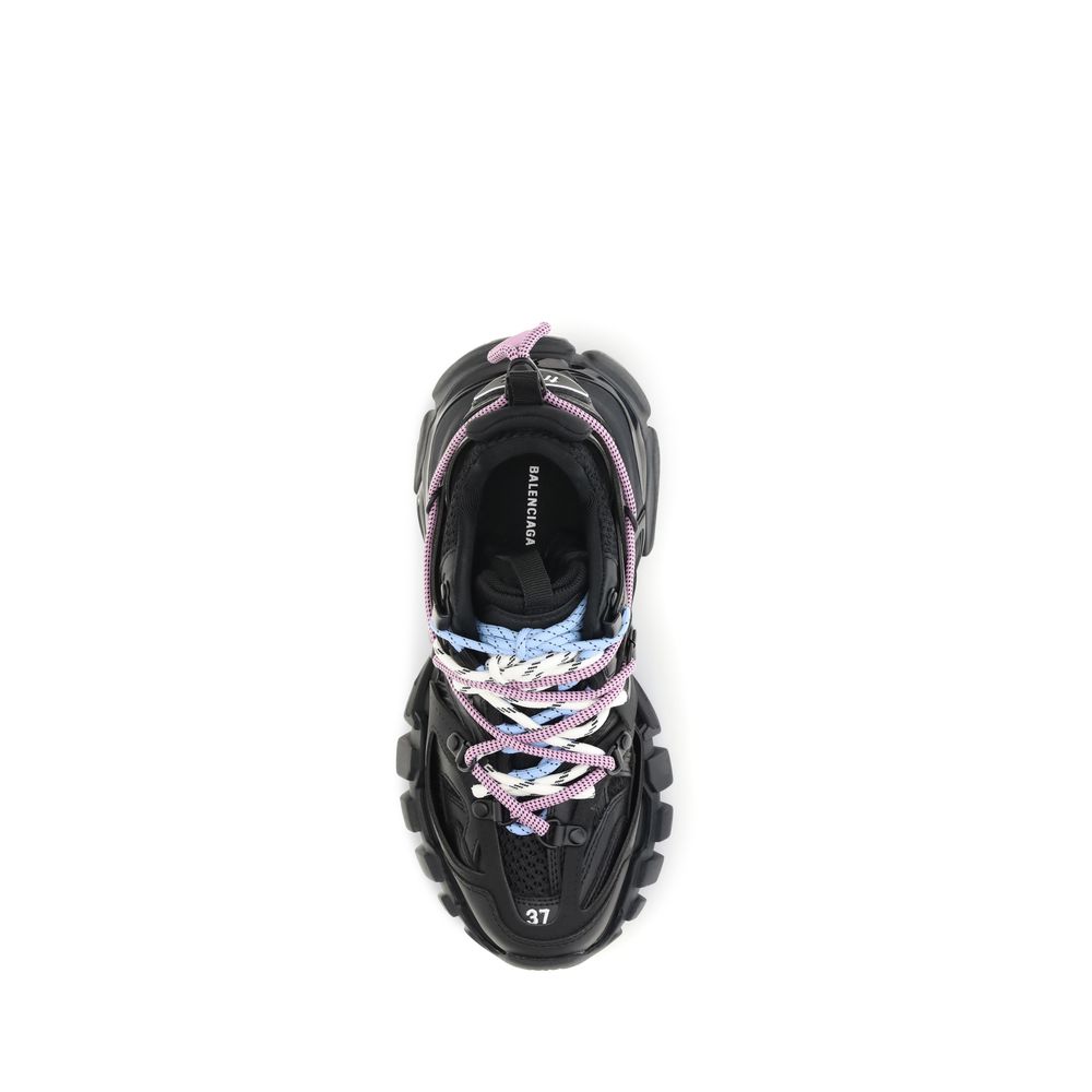 Schwarze Sneaker aus Polyester 800590WTRHK1594