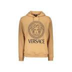 Brauner Baumwoll-Sweatshirt
