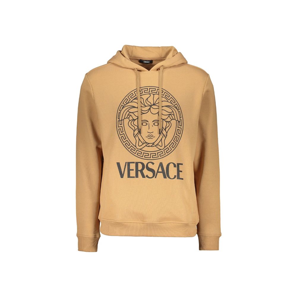 Brauner Baumwoll-Sweatshirt