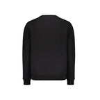 Schwarzer Baumwoll-Sweatshirt