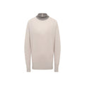 Beiger Kaschmirpullover