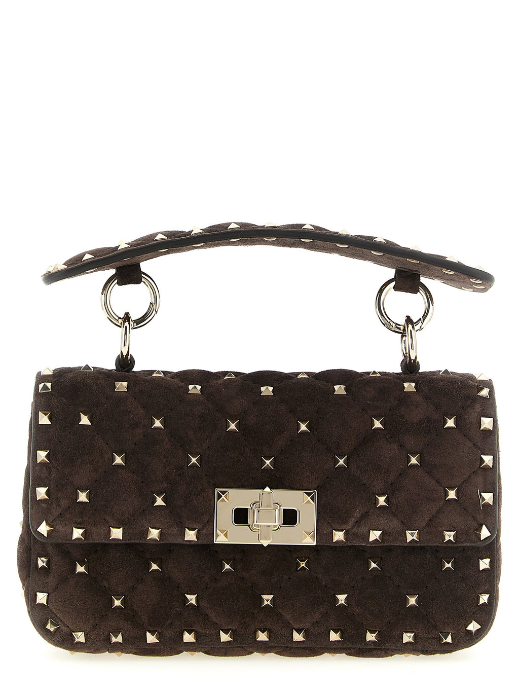 Braunes Kalbsleder Damen Crossbody Tasche