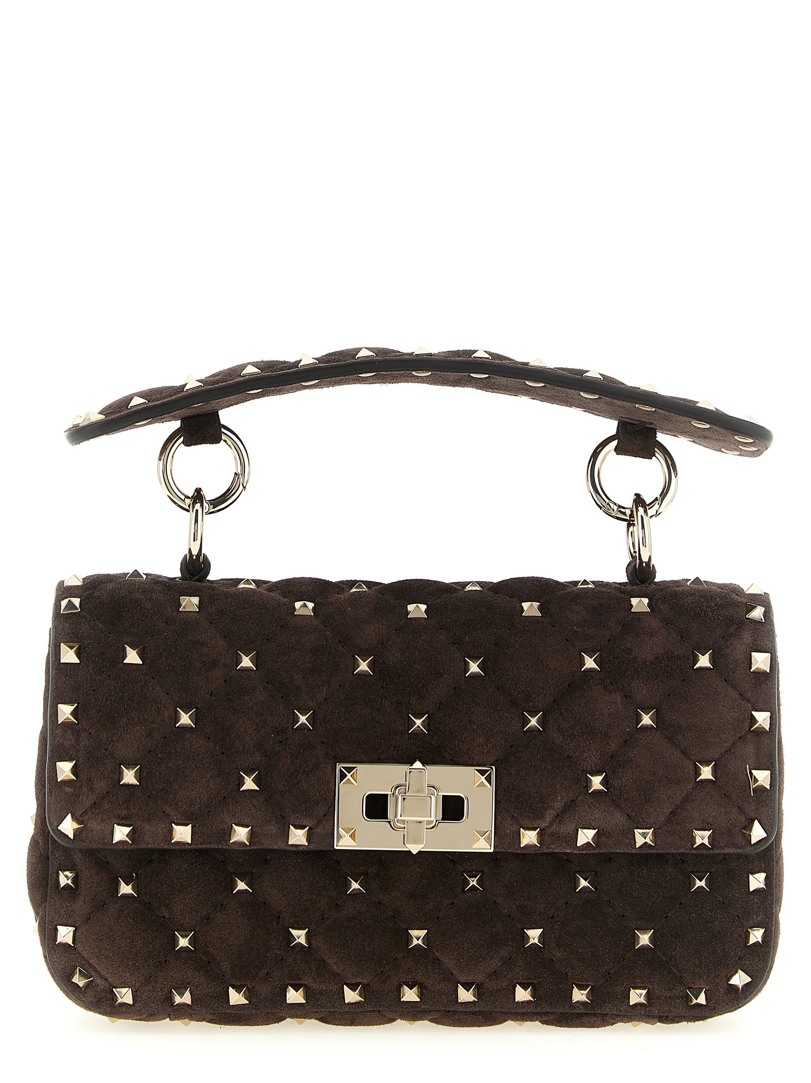 Braunes Kalbsleder Damen Crossbody Tasche