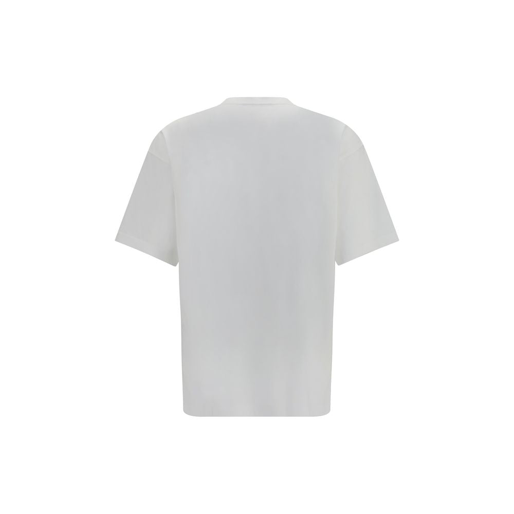 Weißes Baumwoll-T-Shirt