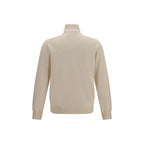 Beige Kaschmir-Rollkragenpullover