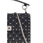 Schwarze Lammleder Handtasche Ovis Aries Aries
