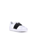Weiße Low-Top-Sneaker aus Kalbsleder Bos Taurus