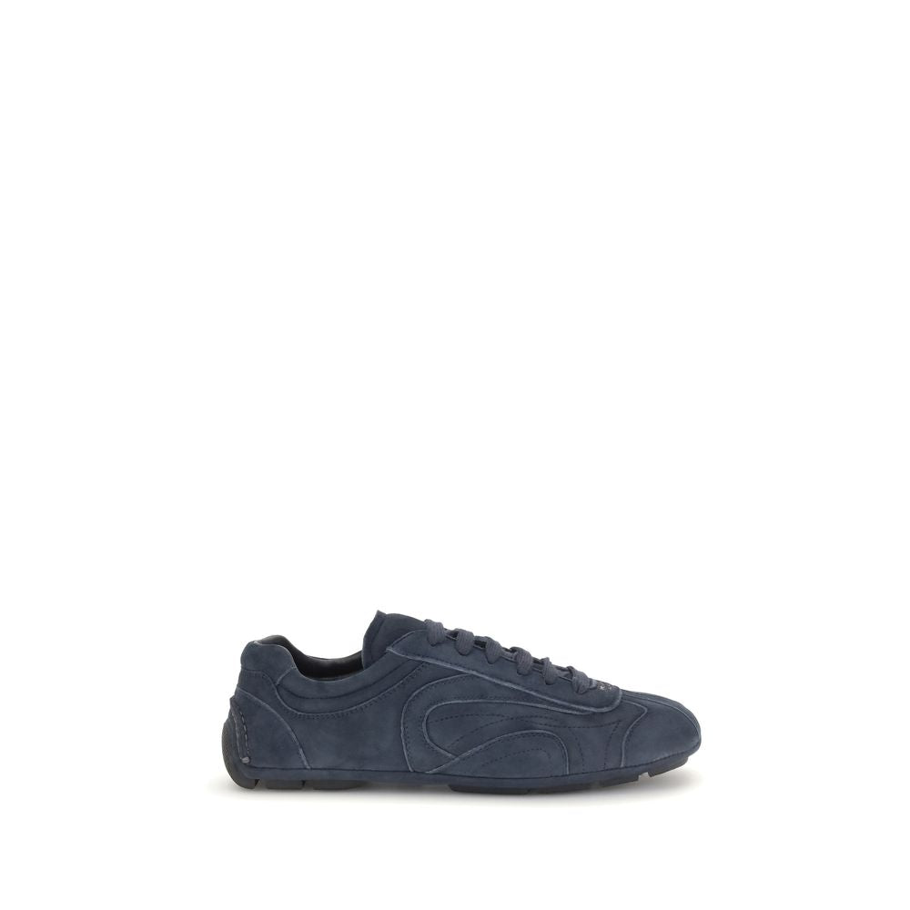Blaue Kalbsleder Bos Taurus Sportschuhe