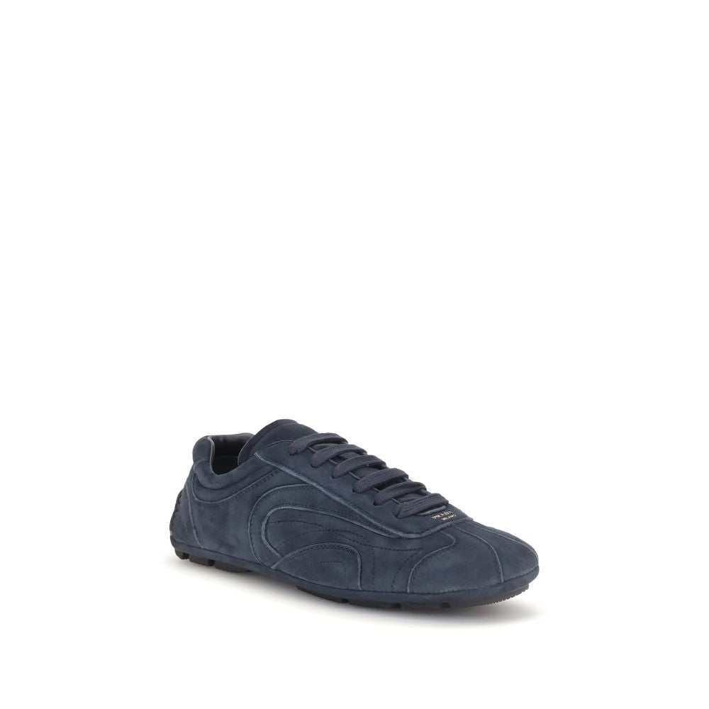 Blaue Kalbsleder Bos Taurus Sportschuhe