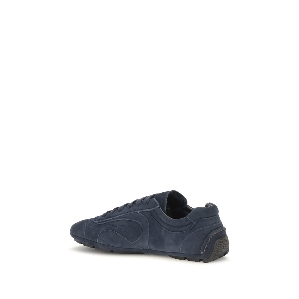 Blaue Kalbsleder Bos Taurus Sportschuhe