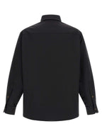 Schwarze Polyester-Jacke