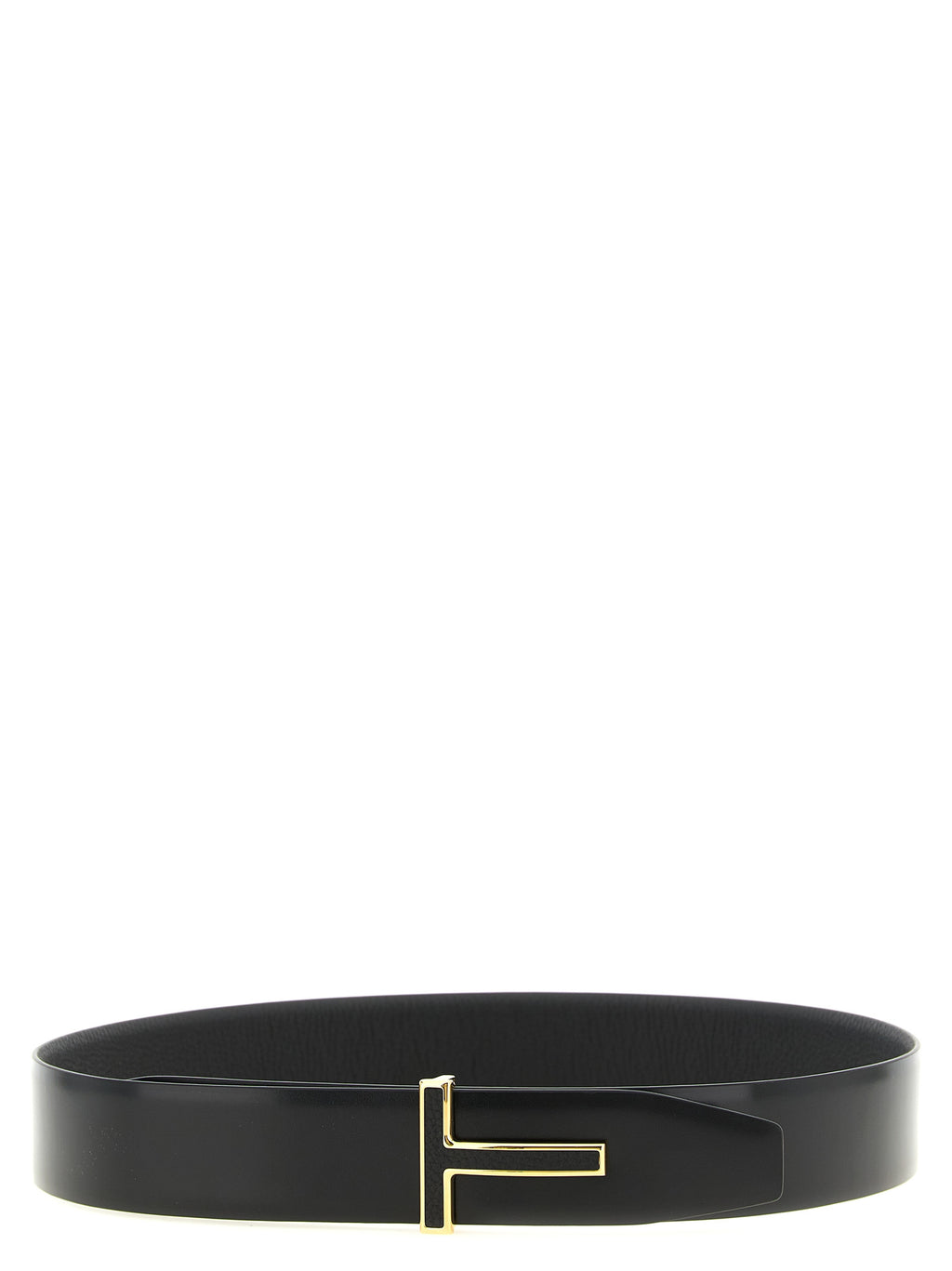 Schwarzer Gürtel aus Leder 337134