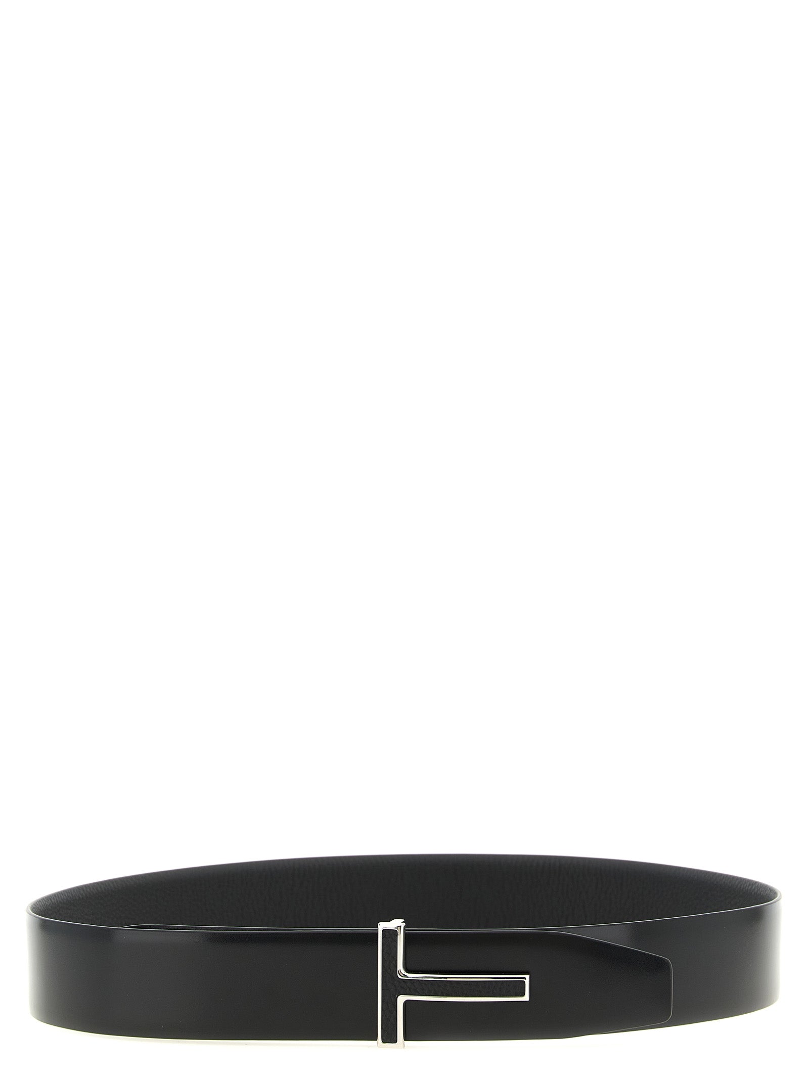 Schwarzer Gürtel aus Leder 337135