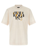 Weißes Baumwoll-T-Shirt