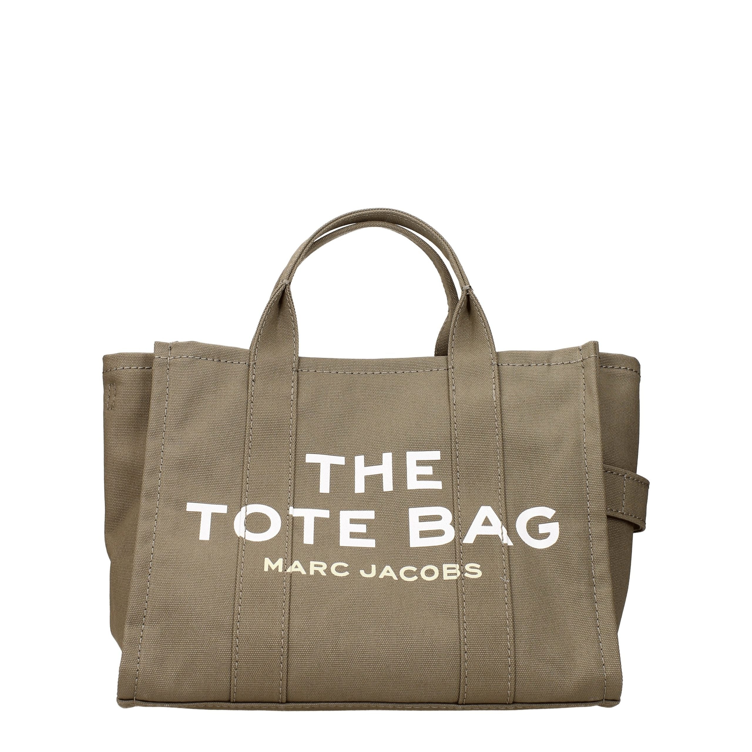 Grüne Stoffhandtasche