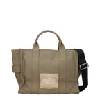 Grüne Stoffhandtasche