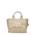 Beige Stoff-Handtasche