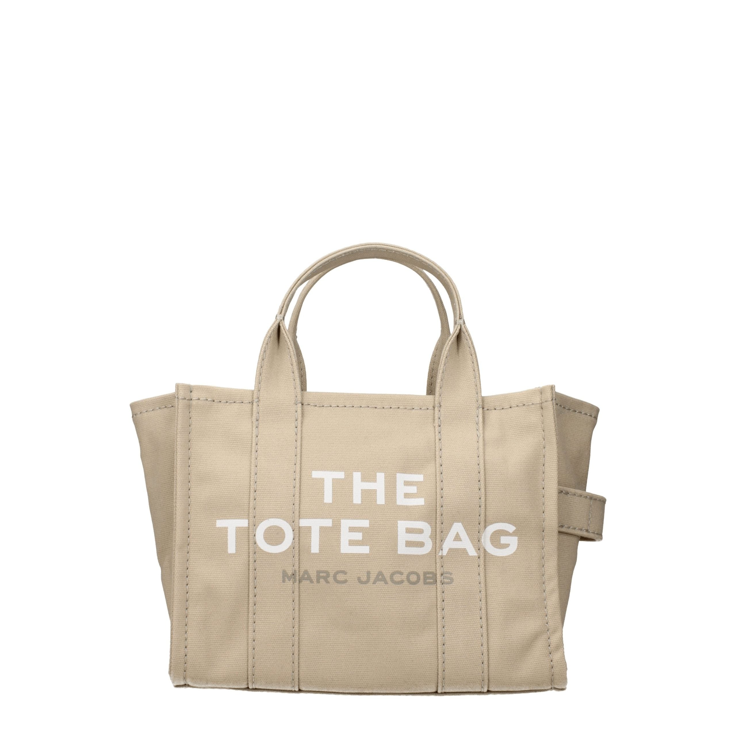 Beige Stoff-Handtasche