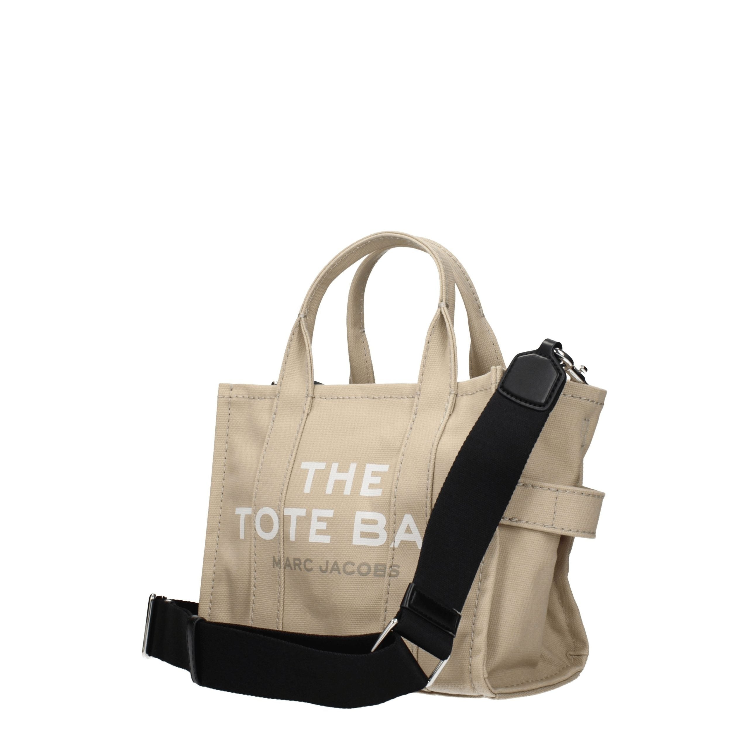 Beige Stoff-Handtasche