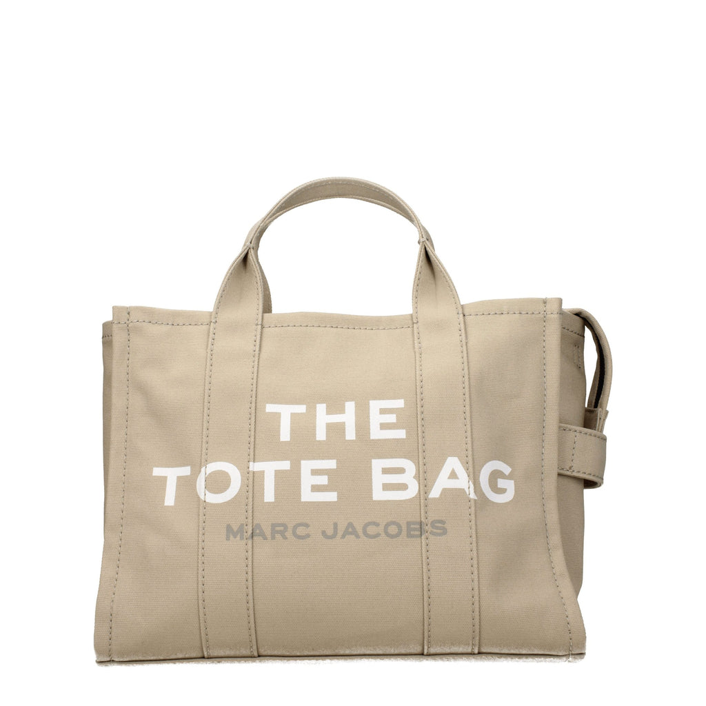Beige Stoff-Handtasche