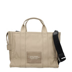 Beige Stoff-Handtasche