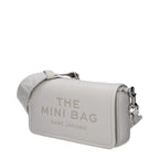 Weiße Leder Crossbody-Tasche