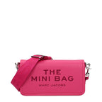 Pink Leather Crossbody Bag