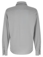 Graue Seidenbluse Tom Ford