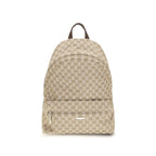 Beiger Rucksack aus Polyester