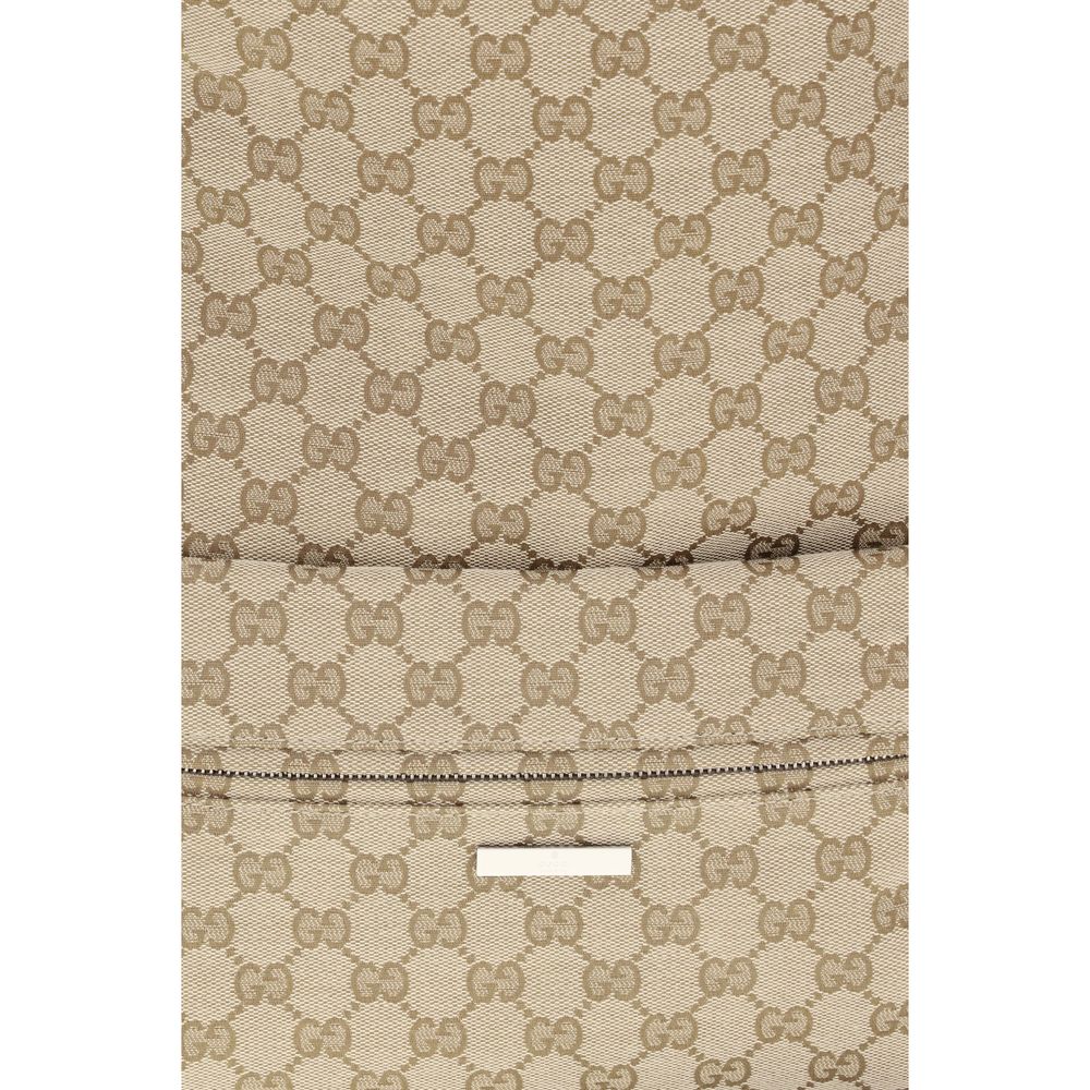 Beiger Rucksack aus Polyester