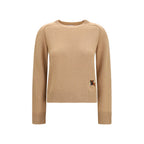 Beiger Kaschmirpullover