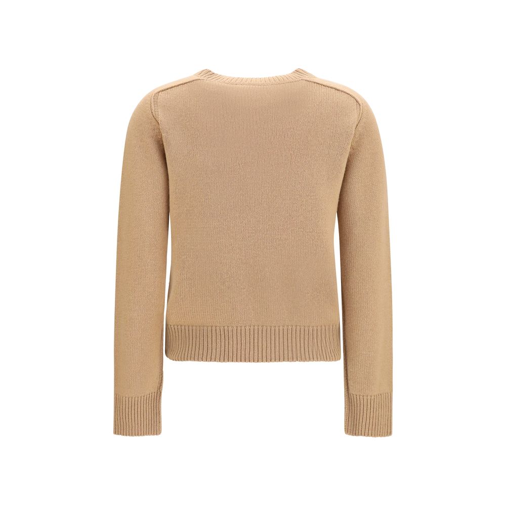 Beiger Kaschmirpullover