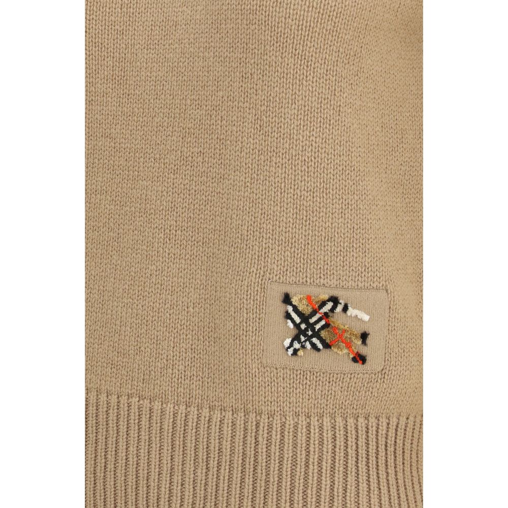 Beiger Kaschmirpullover