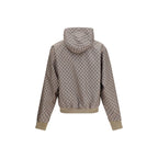 Schwarzer Bomber aus Polyester