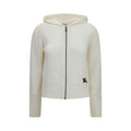 Beige Woll-Kapuzenpullover Aries