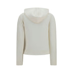 Beige Woll-Kapuzenpullover Aries