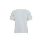 Weißes Baumwoll-T-Shirt