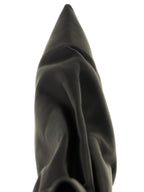 Schwarze Stiefeletten aus Kalbsleder