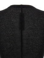 Schwarzes T-Shirt aus Viskose