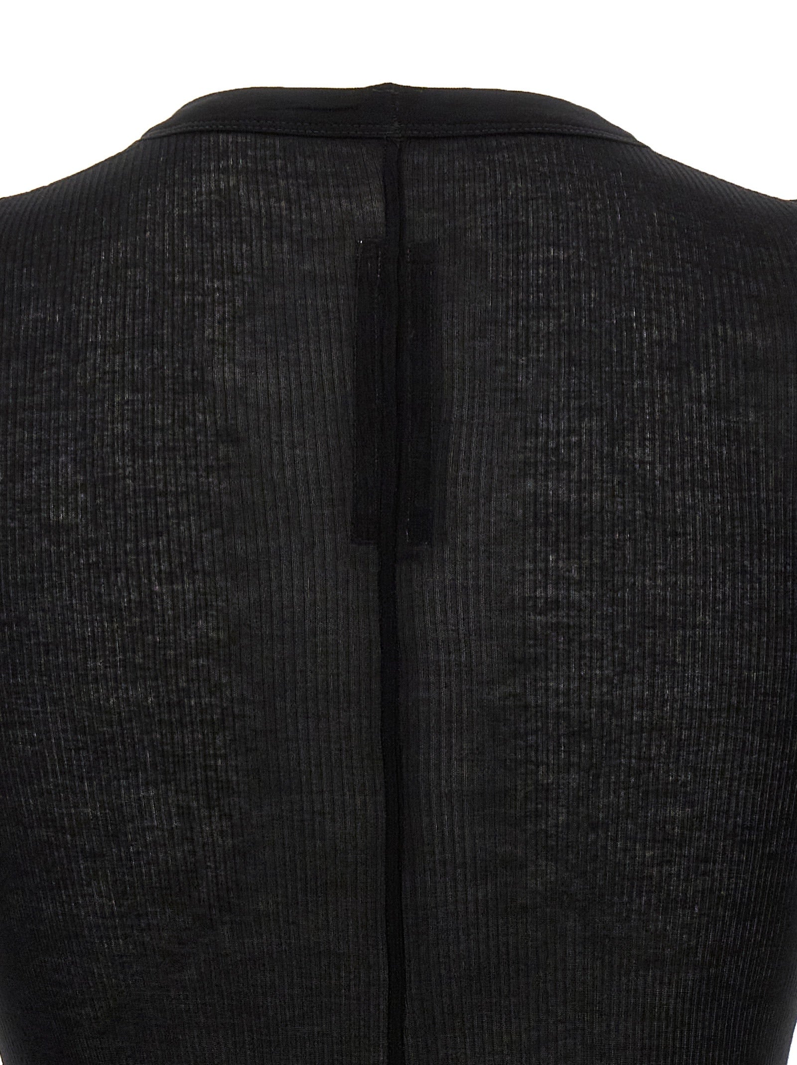 Schwarzes T-Shirt aus Viskose