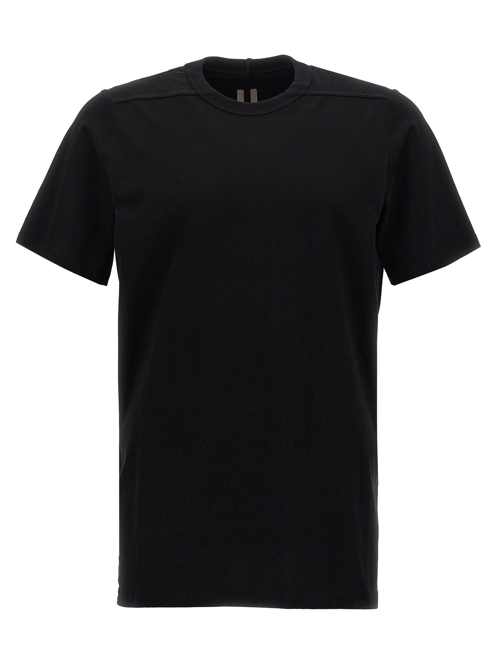 Schwarzes Baumwoll-T-Shirt