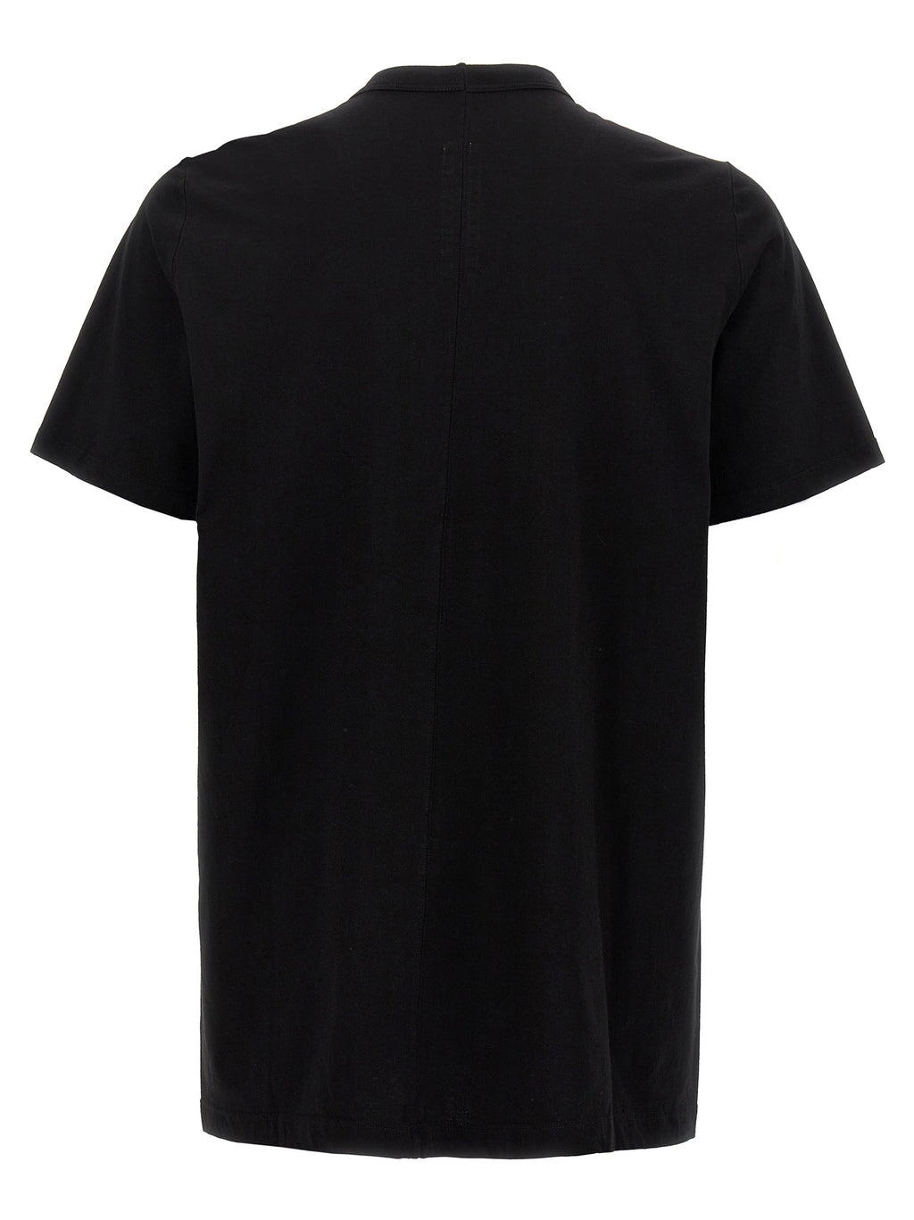 Schwarzes Baumwoll-T-Shirt