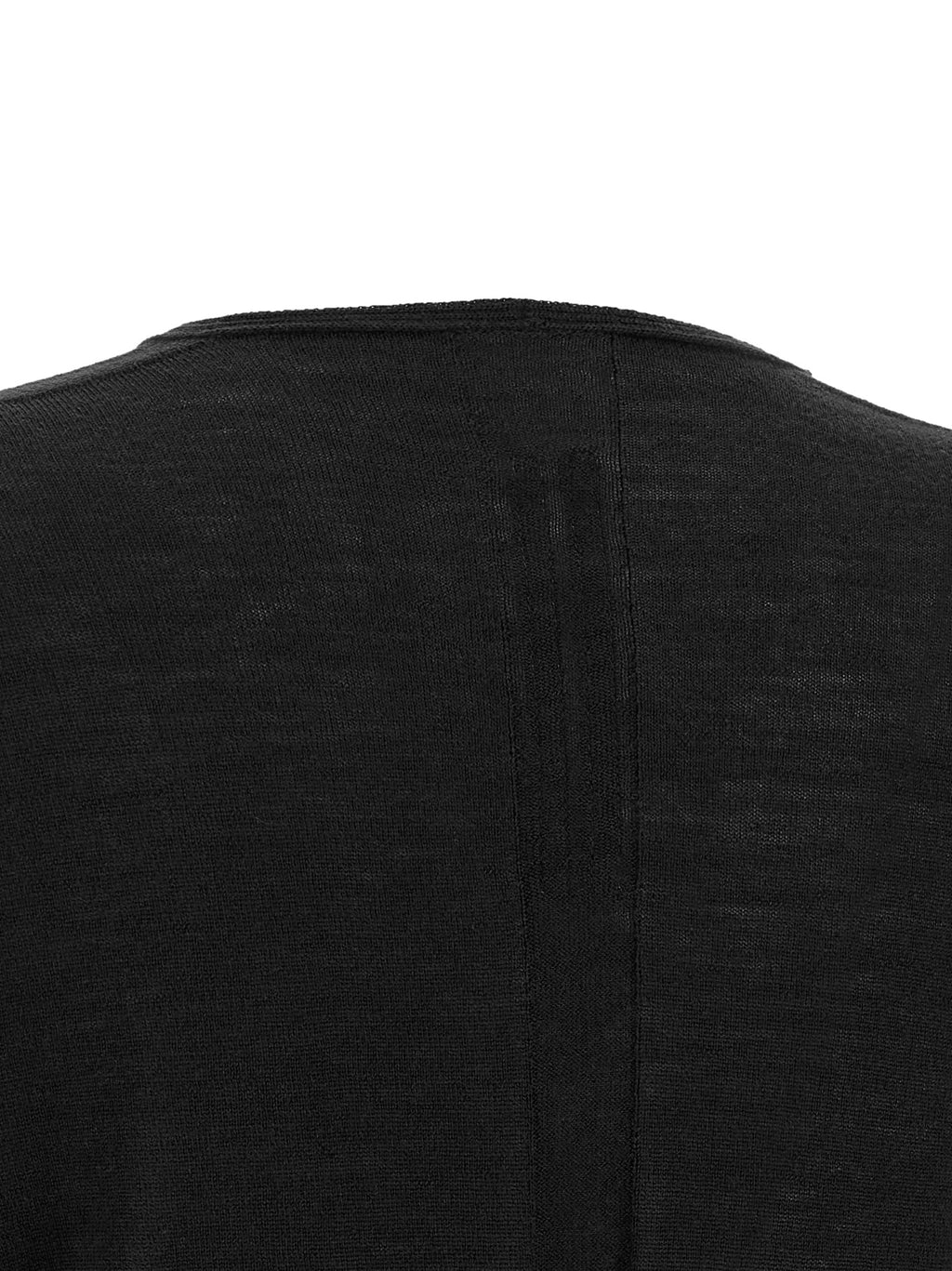 Schwarzer Baumwoll-Sweatshirt
