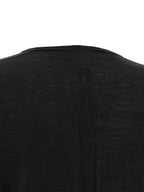 Schwarzer Baumwoll-Sweatshirt