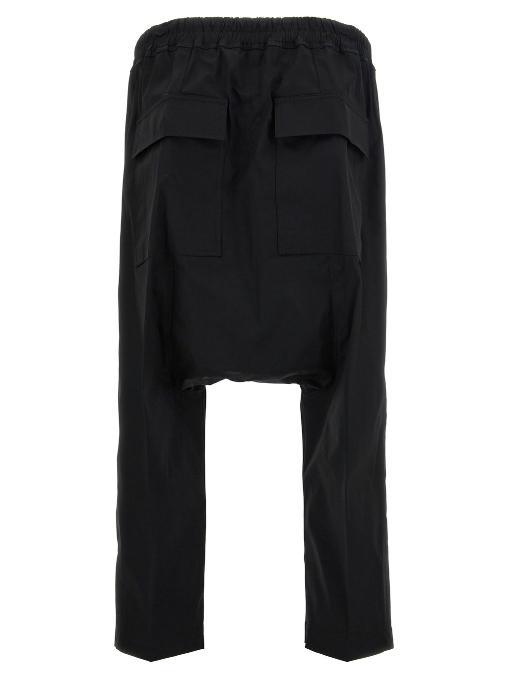 Schwarze Baumwoll-Freizeithose