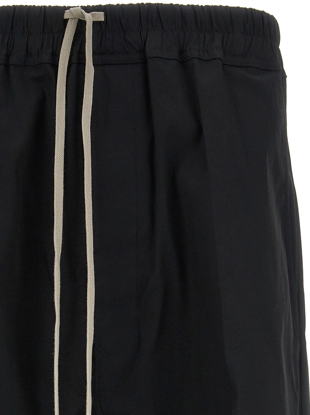 Schwarze Baumwoll-Freizeithose