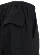 Schwarze Baumwoll-Freizeithose